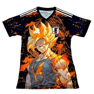Japan special kit. Dragon ball Z goku soccer football jersey. Brand new w tags.